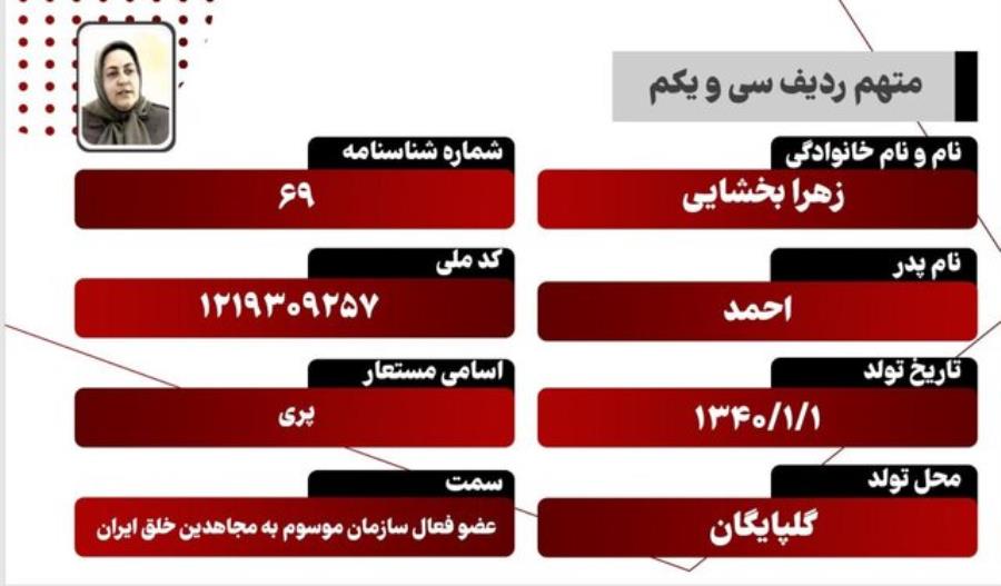 معرفی متهمان دادگاه منافقین